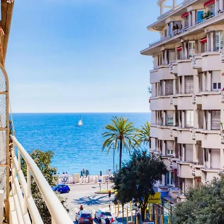 #29 Gambetta Ac Sea View 2 Bedrooms 1min Walk To Promenade & Sea Apartamento