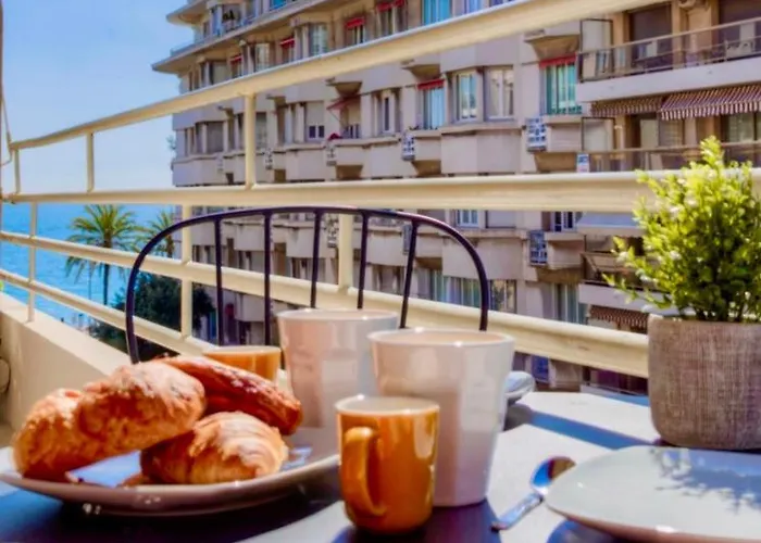 Appartement #29 Gambetta Ac Sea View 2 Bedrooms 1min Walk To Promenade & Sea