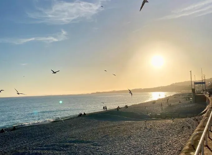 Appartement #29 Gambetta Ac Sea View 2 Bedrooms 1min Walk To Promenade & Sea Nice